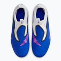 Children's football boots Nike Jr. Phantom 6 High Academy FG/MG racer blue/white/pink blast 13