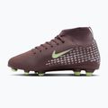 Children's football boots Nike Mercurial Superfly 10 Club "Kylian Mbappé" Jr FG/MG plum eclipse/metallic silver 2