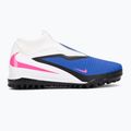 Children's football boots Nike Phantom 6 High Academy TF racer blue/white/pink blast 2