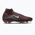 Men's football boots Nike Zoom Superfly 10 Pro Kylian Mbappe FG plum eclipse/metallic silver
