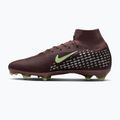 Men's football boots Nike Zoom Superfly 10 Pro Kylian Mbappe FG plum eclipse/metallic silver 2