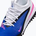 Children's football boots Nike Jr. Phantom 6 Low Academy TF racer blue/white/pink blast 9