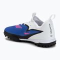 Children's football boots Nike Jr. Phantom 6 Low Academy TF racer blue/white/pink blast 3