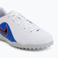 Children's football boots Nike Tiempo Maestro Club Jr TF white/racer blue/pink blast/black 7