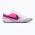 Men's football boots Nike Tiempo Ligera Pro TF white/racer blue/pink blast/black 8