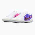 Men's football boots Nike Tiempo Ligera Pro TF white/racer blue/pink blast/black 10