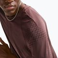 Men's running top Nike Stride Dri-Fit ADV tattoo/burgundy crush 5