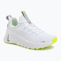 Women's training shoes Nike Free Metcon 6 white/volt/metallic silver