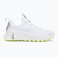 Women's training shoes Nike Free Metcon 6 white/volt/metallic silver 2
