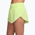 Women's running shorts Nike Tempo Swoosh Dri-Fit Mid-Rise Brief-Lined light lemon twist/white 3