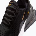 Shoes  Nike Air Max 270 black/laser orange/metallic copper 8