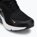 Shoes  Nike Air Max 270 black/laser orange/metallic copper 7