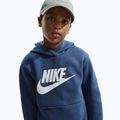 Children's sweatshirt Nike Club Fleece Hoodie mystic navy/white