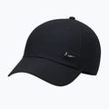 Baseball cap Nike Dri-Fit Club Unstructured Metal Swoosh 2026 black/metallic silver