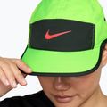 Baseball cap Nike Dri-Fit Fly electric green/black spruce/hot lava 4