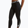 Women's leggings Nike Pro Mid-Rise 7/8 black/white/white 4