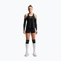 Women's training T-shirt Nike Pro Dri-Fit TT black/white/metallic silver 2