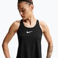 Women's training T-shirt Nike Pro Dri-Fit TT black/white/metallic silver 4