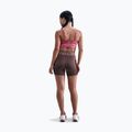 Women's shorts Nike Pro Sculpt High Waisted 5" Biker tattoo/burgundy crush/white 3
