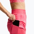 Women's shorts Nike One Dri-Fit High-Waisted 3" 2In1 sea coral/white 8