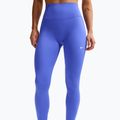 Women's leggings Nike One Seamless Front High-Waisted sapphire/white