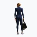 Women's leggings Nike One Seamless Front High-Waisted midnight navy/white 3