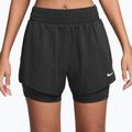Women's shorts Nike One Dri-Fit High-Waisted 3" 2In1 black/white