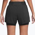 Women's shorts Nike One Dri-Fit High-Waisted 3" 2In1 black/white 2