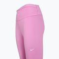 Women's training leggings Nike One High-Waisted 7/8 magenta light/white 3