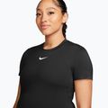 Women's T-shirt Nike One Maternity Dri Fit Slim-Fit black/white 3