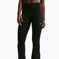Women's leggings Nike One High Waisted Flared black/white 5