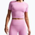 Women's shorts Nike Zenvy High Waisted Biker 5" light magenta/white 5