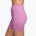 Women's shorts Nike One High-Waisted Biker 5" loght magenta/white 3