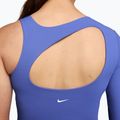 Women's training T-shirt Nike Zenvy Dri-Fit One Sleeve Top sapphire/white/white 3