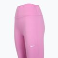 Women's training leggings Nike One High-Waisted 7/8 light magenta/white 3