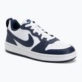 Children's shoes Nike Court Borough Low Next Bloom white/white/midnight navy