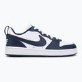 Children's shoes Nike Court Borough Low Next Bloom white/white/midnight navy 2
