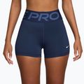 Women's shorts Nike Pro Sculpt High Waisted 3" Biker midnight navy/white