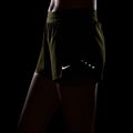 Women's running shorts Nike Swift Mid-Rise 2in1 olive flak/peat moss 5