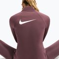 Women's running sweatshirt Nike Tempo Swoosh Run Dri-Fit 1/4-Zip tattoo/white 5