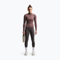 Women's training sweatshirt Nike One Fitted Dri-Fit Full-Zip burgundy tattoo/white 2
