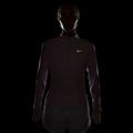 Women's running long sleeve Nike Tempo Swoosh Run Dri-Fit 1/4-Zip pink foam/white 4