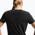 Women's T-shirt Nike One Classic Twist Dri-Fit black/white 6
