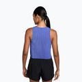 Women's running top Nike AeroSwift Dri-Fit ADV Cropped Tank Top off sapphiree/black 2