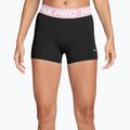 Women's shorts Nike Pro Mid-Rise Biker 3" black/pink foam/white