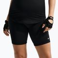 Women's shorts Nike One Maternity High-Waisted 8" black/white