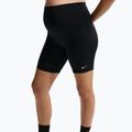 Women's shorts Nike One Maternity High-Waisted 8" black/white 4