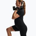 Women's shorts Nike One Maternity High-Waisted 8" black/white 5
