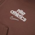 Women's sweatshirt Nike Phoenix Full-Zip Hoodie light chocolate 8