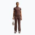 Women's trousers Nike Flared light chocolate 2